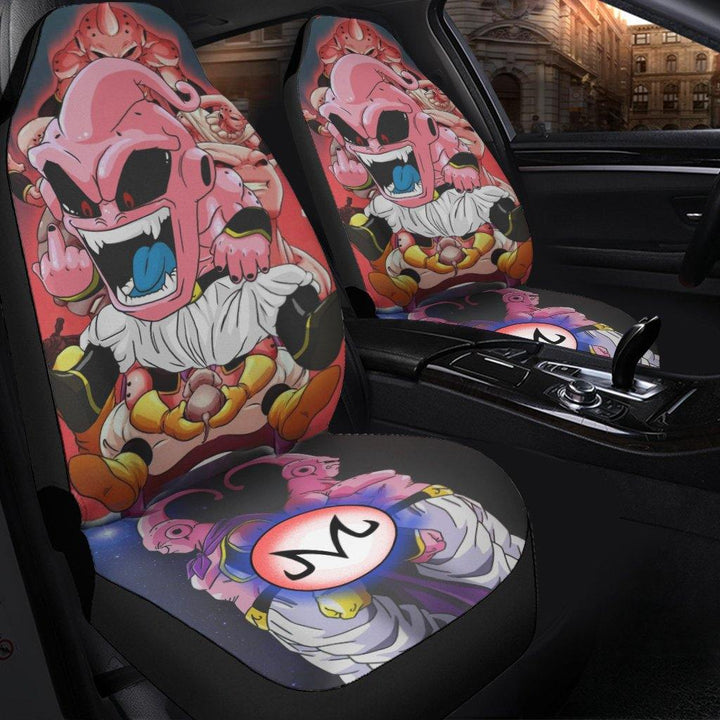 Majin Buu Car Seat Covers Custom Dragon Ball Super Anime - Customforcars - 3