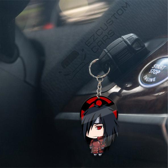 Uchiha Madara Anime Keychains Custom Naruto Car Accessories - EzCustomcar - 4