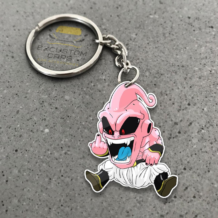 Majin Buu Kid Keychains Custom Dragon Ball Anime Car Accessories - EzCustomcar - 1