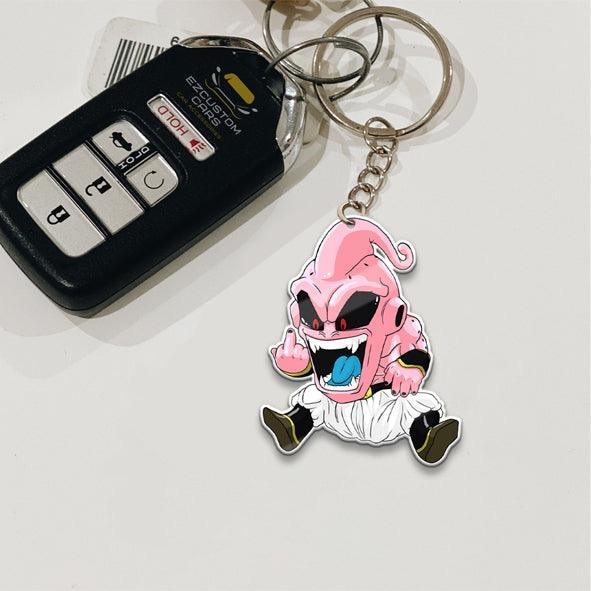 Majin Buu Kid Keychains Custom Dragon Ball Anime Car Accessories - EzCustomcar - 2