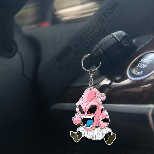 Majin Buu Kid Keychains Custom Dragon Ball Anime Car Accessories - EzCustomcar - 4