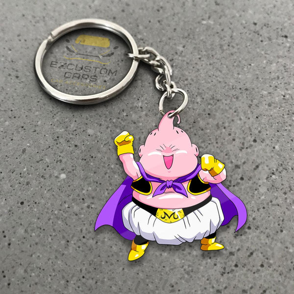 Majin Buu Fat Keychains Custom Dragon Ball Anime Car Accessories - EzCustomcar - 1