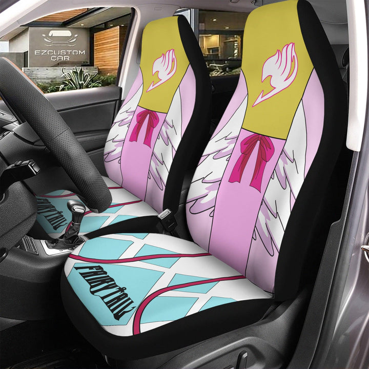 Mavis Vermillion Anime Car Seat Covers Custom Fairy Tail Car Accessories - EzCustomcar - 3