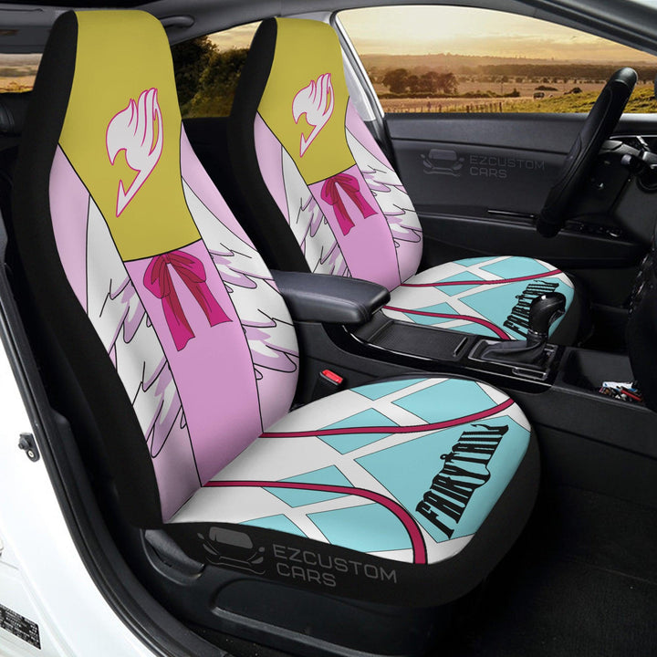 Mavis Vermillion Anime Car Seat Covers Custom Fairy Tail Car Accessories - EzCustomcar - 1