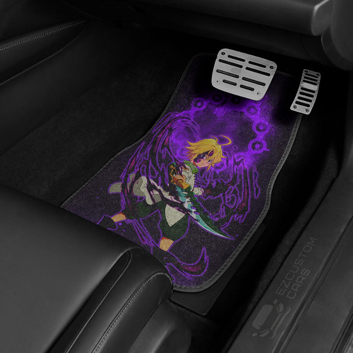 Meliodas Seven Deadly Sins Car Accessories Custom Anime Car Floor Mats - EzCustomcar - 3