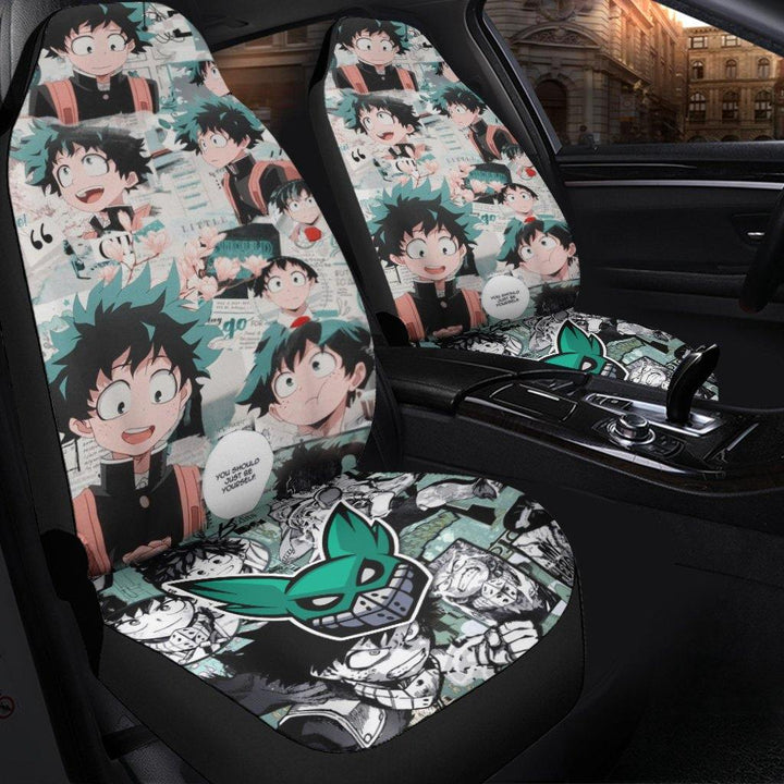Deku Manga Car Seat Covers Anime My Hero Academia Fan Gift - Customforcars - 3