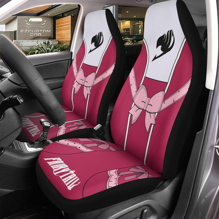Mirajane Strauss Anime Car Seat Covers Custom Fairy Tail Car Accessories - EzCustomcar - 3