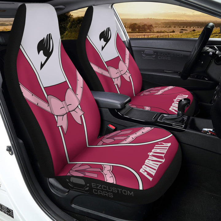 Mirajane Strauss Anime Car Seat Covers Custom Fairy Tail Car Accessories - EzCustomcar - 1