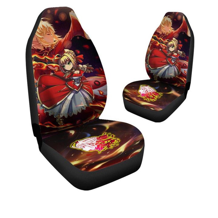 Nero Claudius Car Seat Covers Fate/Stay Night Anime Car Accessories - Customforcars - 2