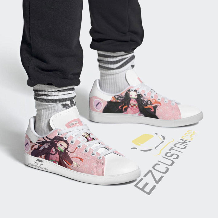 Nezuko Sneakers Demon Slayers Skate Shoes - EzCustomcar - 4