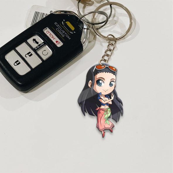 Nico Robin Keychains Custom One Piece Anime Car Accessories - EzCustomcar - 2