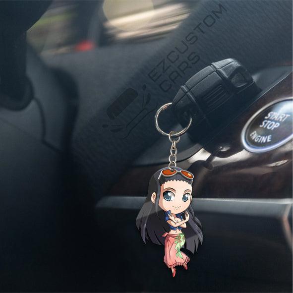 Nico Robin Keychains Custom One Piece Anime Car Accessories - EzCustomcar - 4