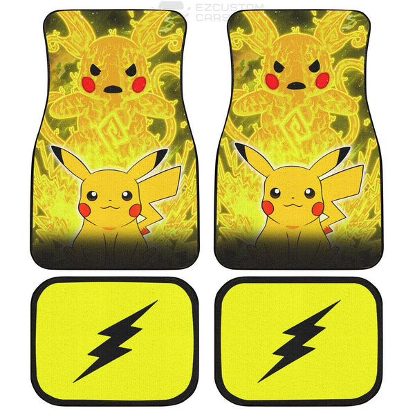 Pokemon Pikachu Car Floor Mats Custom Anime Car Accessories - EzCustomcar - 1