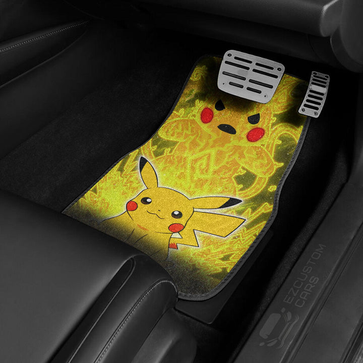 Pokemon Pikachu Car Floor Mats Custom Anime Car Accessories - EzCustomcar - 3