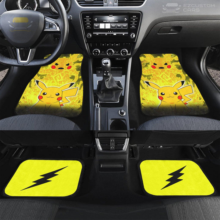 Pokemon Pikachu Car Floor Mats Custom Anime Car Accessories - EzCustomcar - 4