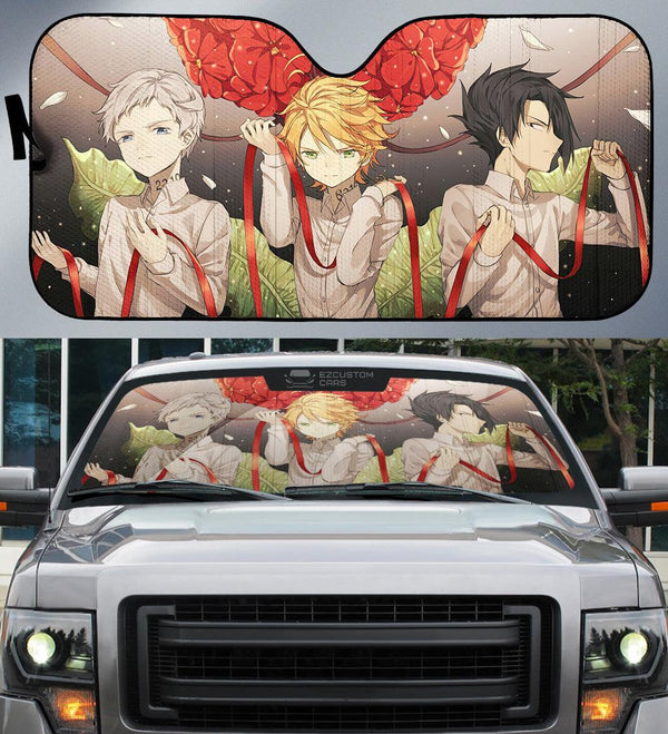 Main Character Car Sun shade Custom Promise Never Land Anime Car Accessories - EzCustomcar - 1