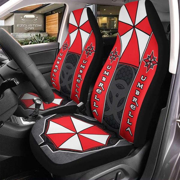 Resident Evil Umbrella Corps Car Seat Covers Custom Car Accessories - EzCustomcar - 3