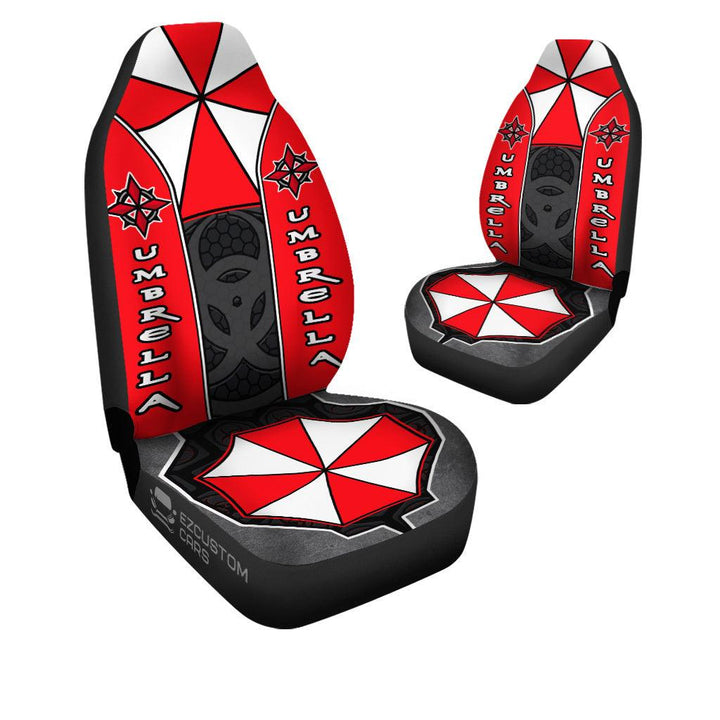 Resident Evil Umbrella Corps Car Seat Covers Custom Car Accessories - EzCustomcar - 4