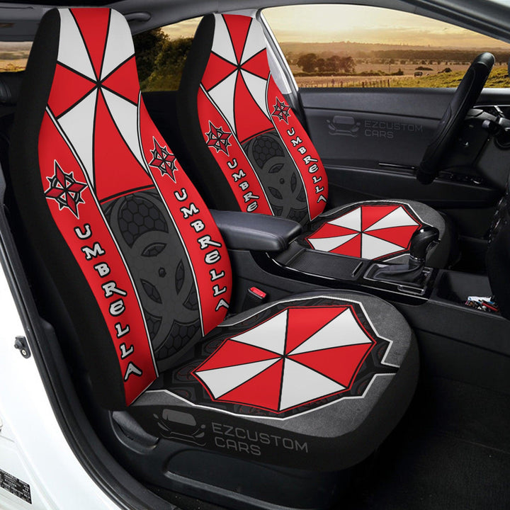 Resident Evil Umbrella Corps Car Seat Covers Custom Car Accessories - EzCustomcar - 1