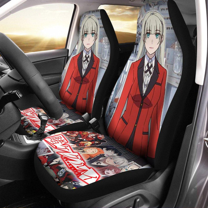 Ririka  Kakegurui Anime  Car Seat Coversezcustomcar.com-1