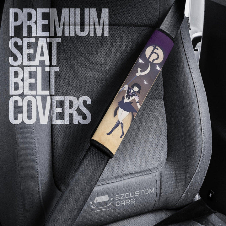 Sailor Saturn Seat Belt Covers Custom Sailor Moon Car Accessories - EzCustomcar - 3