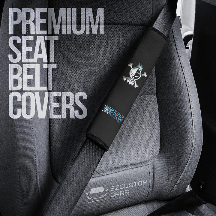 Franky Seat Belt Covers Custom Anime One Piece Car Accessories - EzCustomcar - 3