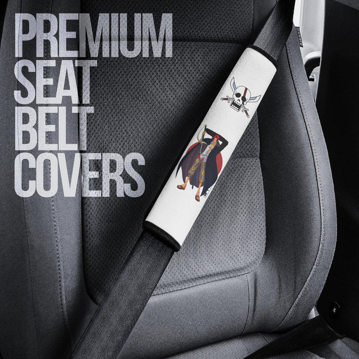 Shanks Seat Belt Covers Custom One Piece Shanks Flag Car Accessories - EzCustomcar - 3