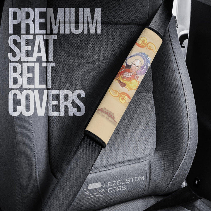 Aang Avatar Car Accessories Anime Seat Belt Cover - EzCustomcar - 3