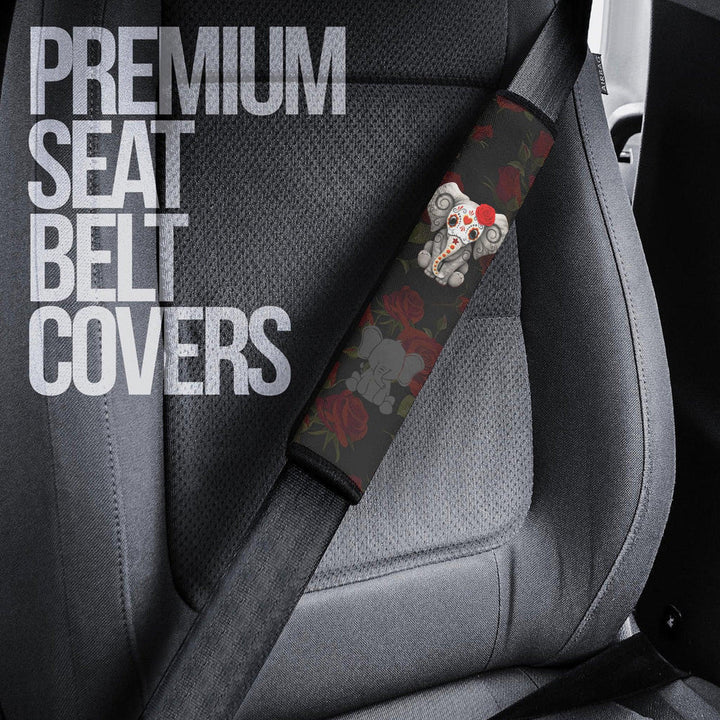Super Cute Elephant Seat Belt Covers Custom Elephant Car Accessories - EzCustomcar - 3