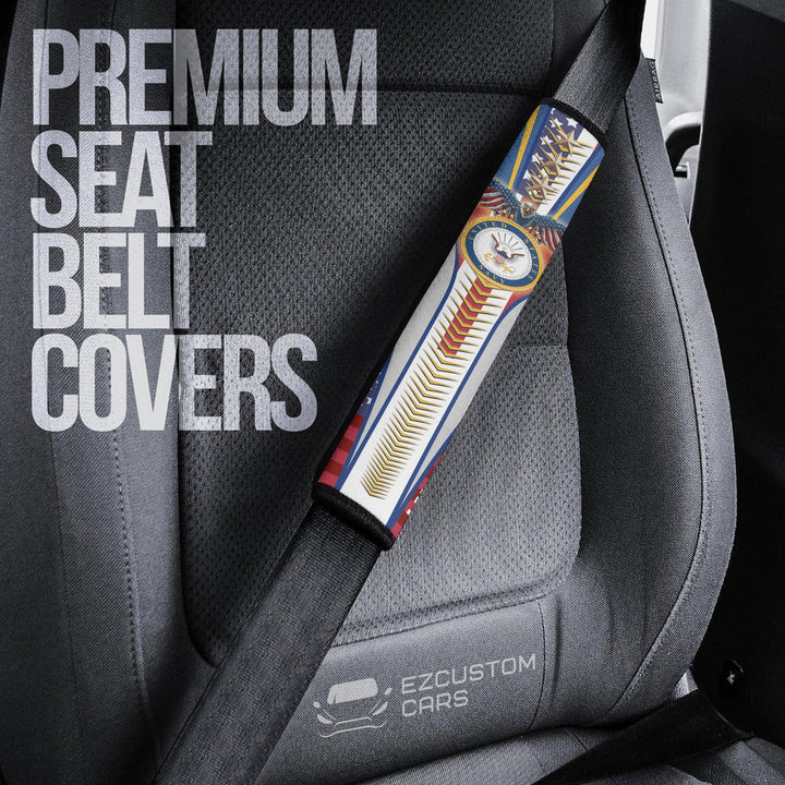 Military Car Accessories Custom Seat Belt Cover Navy - EzCustomcar - 4