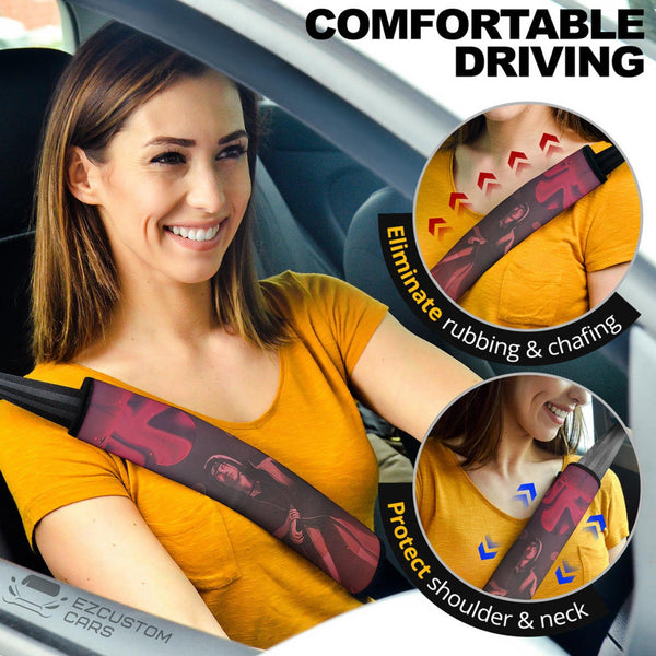 Uchiha Itachi Seat Belt Covers Naruto Car Accessories - EzCustomcar - 1