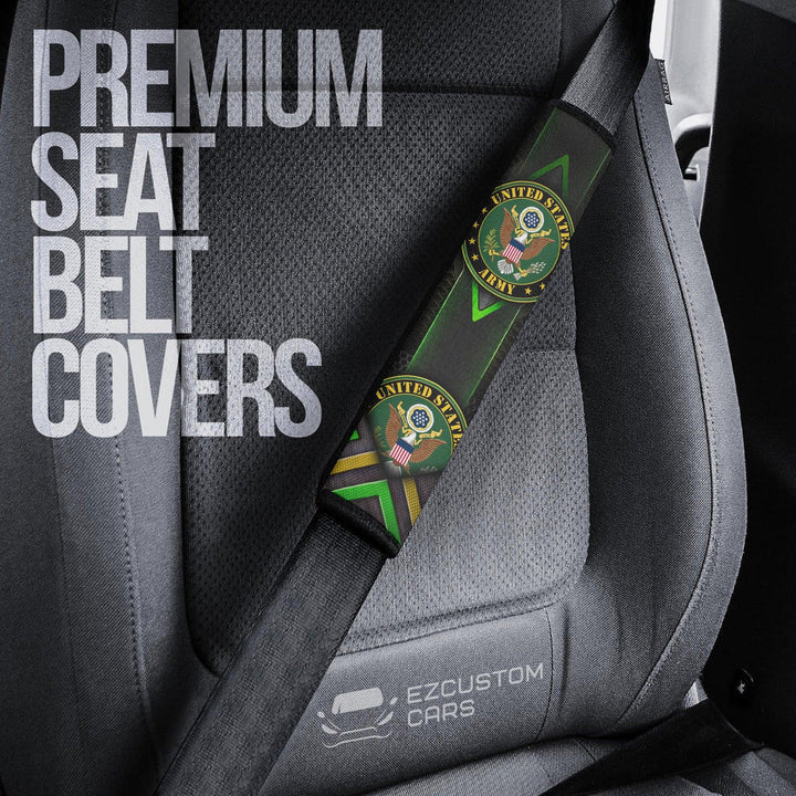 Military Car Accessories Custom Seat Belt Cover United States Army - EzCustomcar - 3