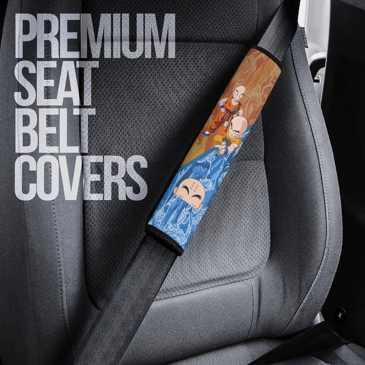 Dragon Ball Z Car Accessories Anime Seat Belt Cover Krillin - EzCustomcar - 3