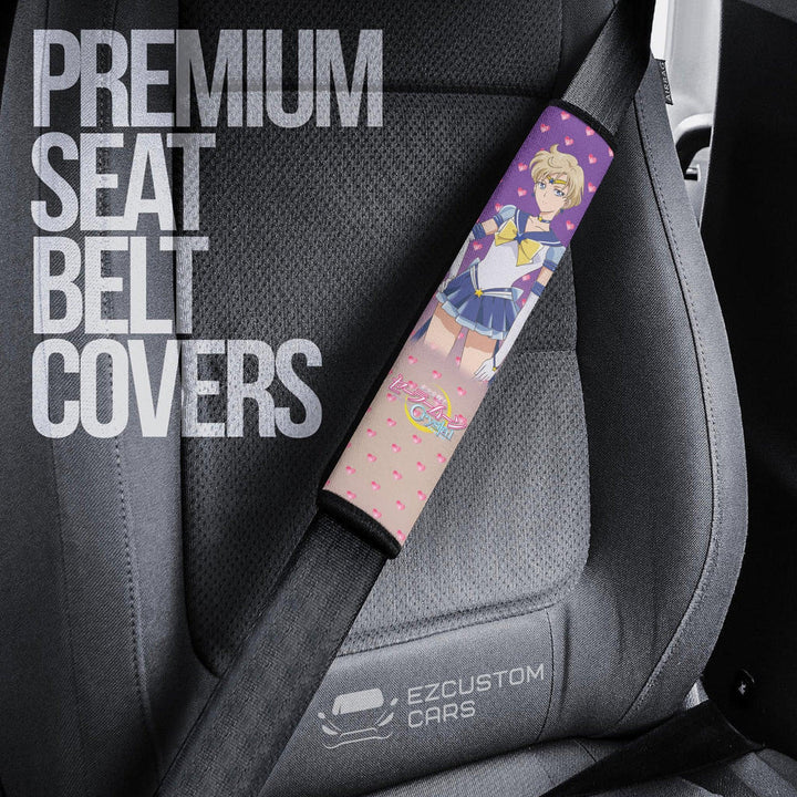 Sailor Moon Car Accessories Anime Seat Belt Cover Sailor Uranus - EzCustomcar - 3