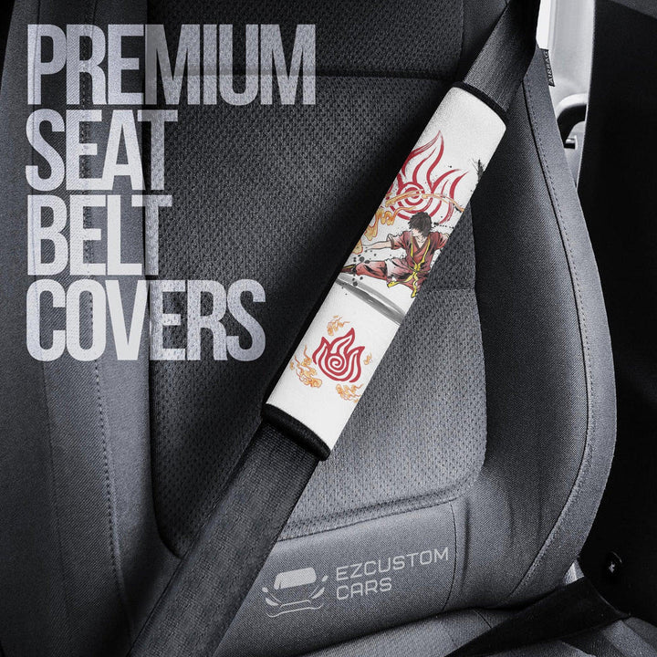Avatar Car Accessories Anime Seat Belt Cover The Power Of The Fire Nation - EzCustomcar - 3