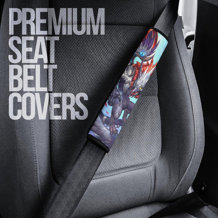 Magical Mythical Creatures Seat Belt Covers Custom Mythical Creatures Car Accessories - EzCustomcar - 1