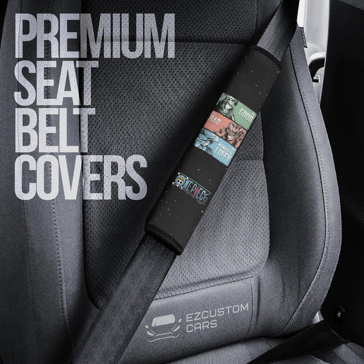 One Piece Car Accessories Anime Seat Belt Covers - EzCustomcar - 3