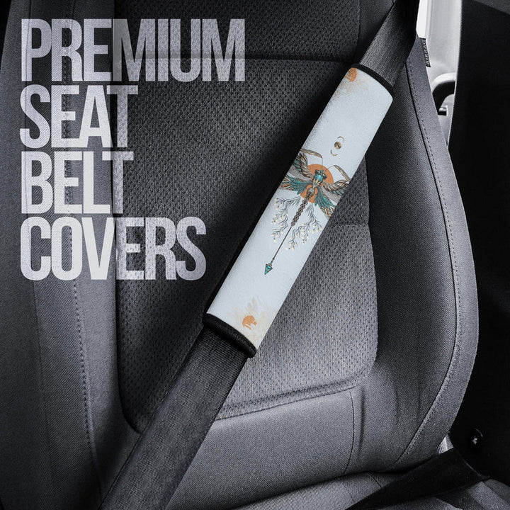 Japanese Dragonfly Seat Belt Covers Custom Dragonfly Car Accessories - EzCustomcar - 3