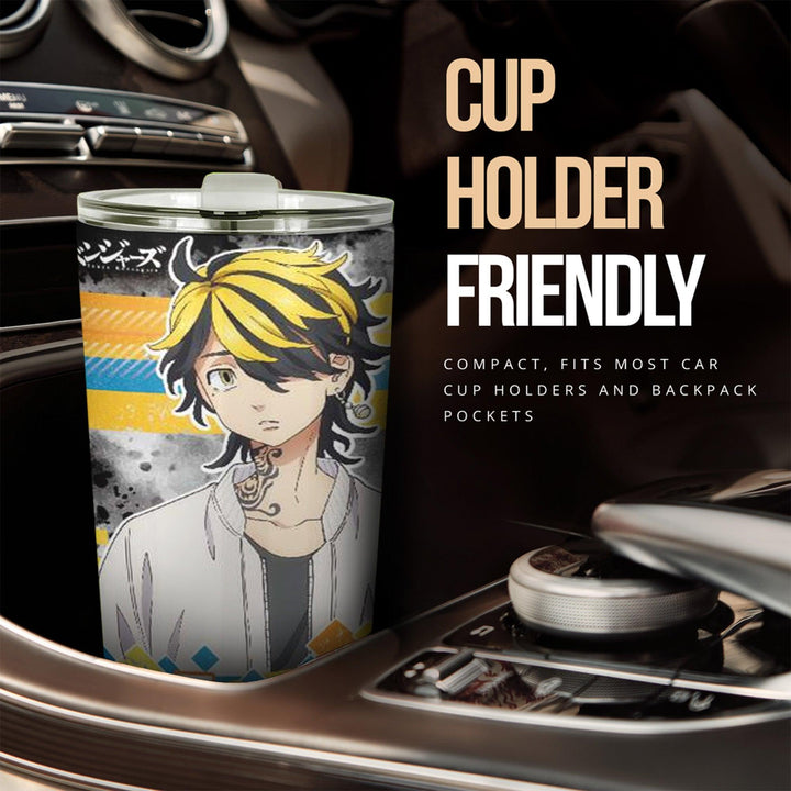 Tokyo Revenger Car Tumbler Cup Custom Kazutora Anime Car Accessories - EzCustomcar - 2