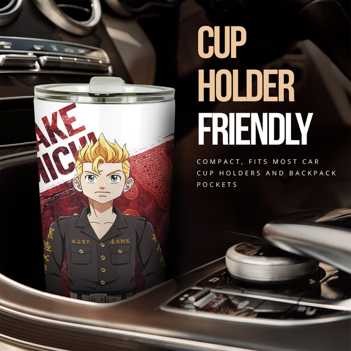 Take Michi Car Tumbler Cup Custom Tokyo Revenger Anime Car Accessories - EzCustomcar - 2