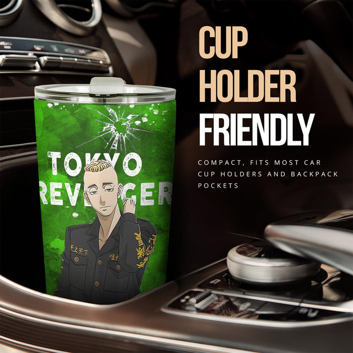 Yasuhiro Muto Car Tumbler Cup Custom Tokyo Revenger Anime Car Accessories - EzCustomcar - 2