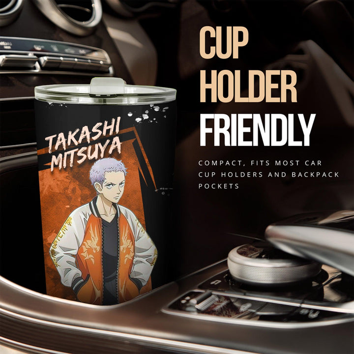 Mitsuya Car Tumbler Cup Custom Tokyo Revenger Anime Car Accessories - EzCustomcar - 2