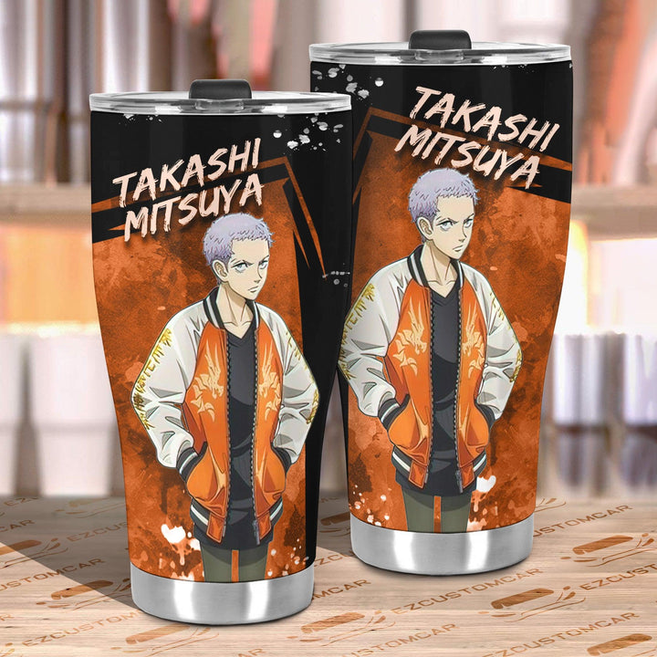 Mitsuya Car Tumbler Cup Custom Tokyo Revenger Anime Car Accessories - EzCustomcar - 3