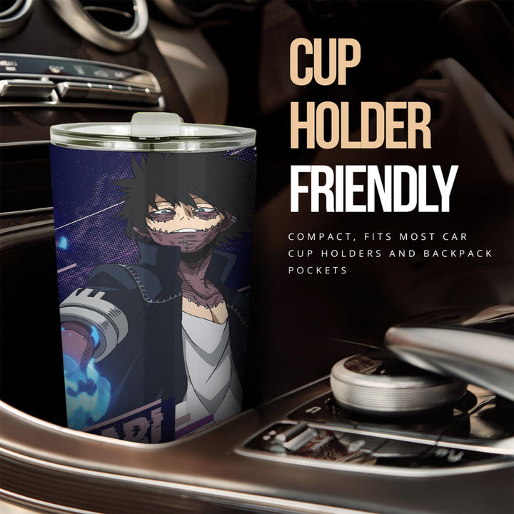 Dabi Car Tumbler Cup Cutsom My Hero Academia Anime Car Accessories - EzCustomcar - 2