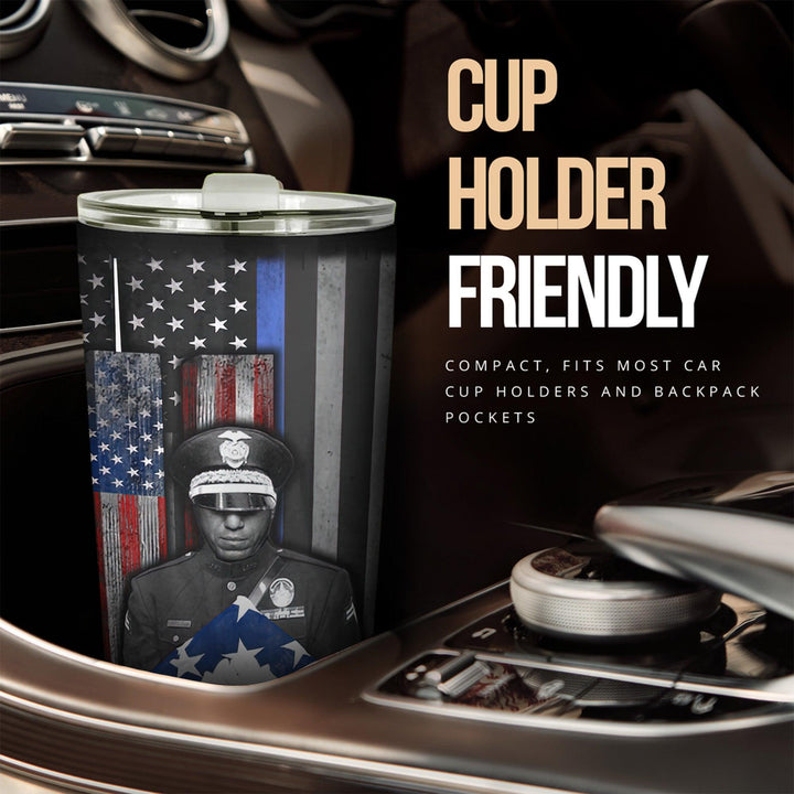 Flag American Car Accessories Custom Car Tumblers Cup Heroes Memorial - EzCustomcar - 2
