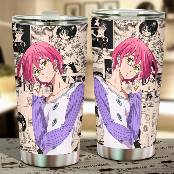 Seven Deadly Sins Car Accessories Anime Car Tumblers Cup Gowther Mix Manga - EzCustomcar - 1