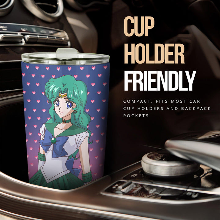 Sailor Moon Tumbler Cup Anime Car Accessories Sailor Neptune - EzCustomcar - 2