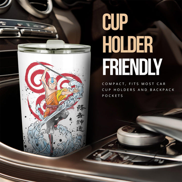 Avatar Tumbler Anime Cup Car Accessories The Power Of The Air Nomads - EzCustomcar - 2
