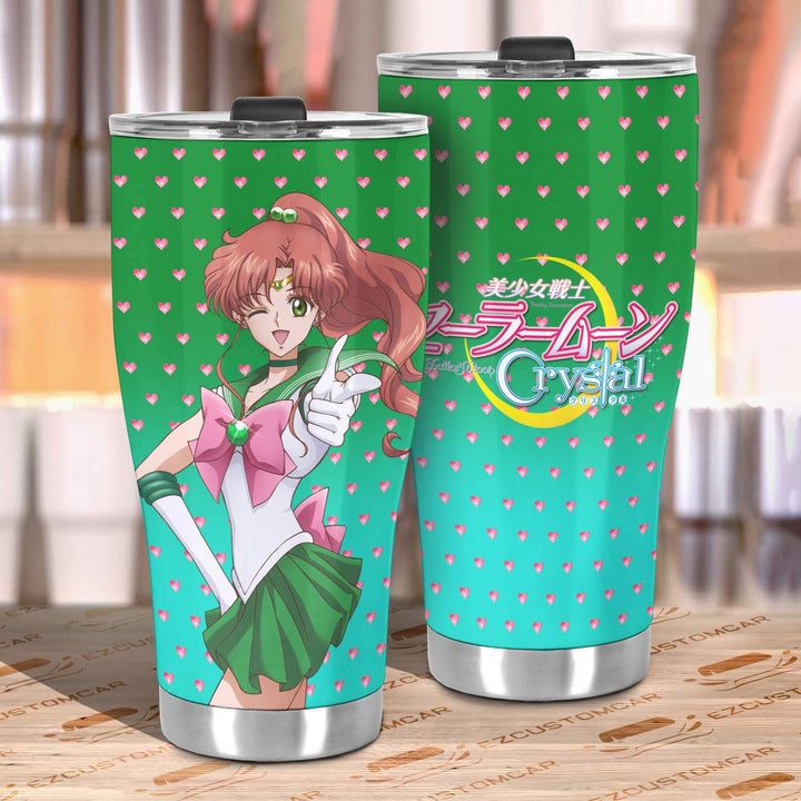 Sailor Moon Tumbler Cup Anime Car Accessories Sailor Jupiter - EzCustomcar - 3