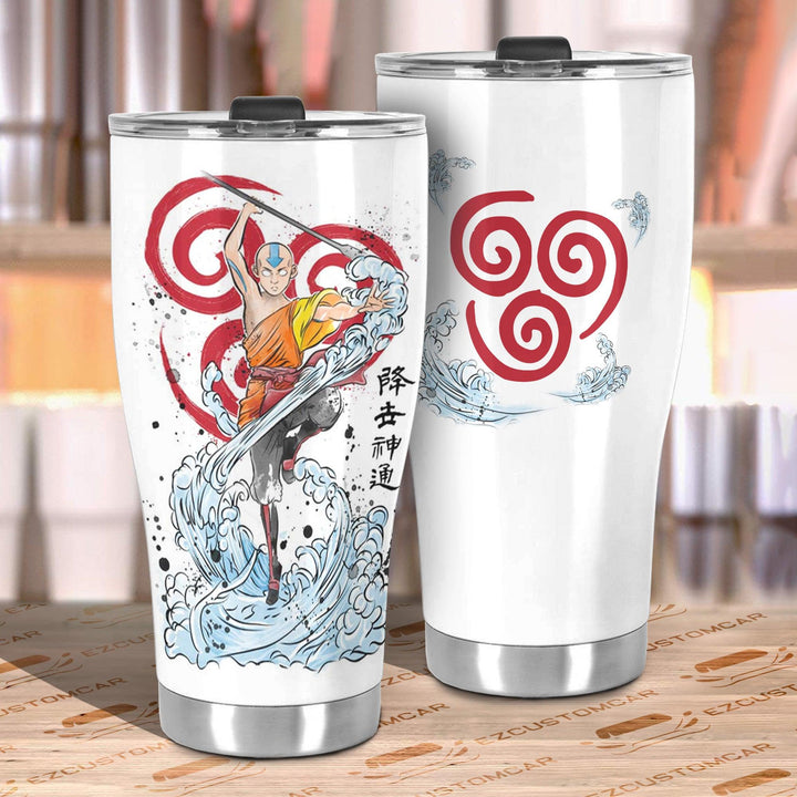 Avatar Tumbler Anime Cup Car Accessories The Power Of The Air Nomads - EzCustomcar - 3